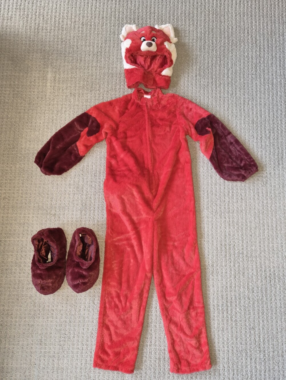 Disney Turning Red Costume Jumpsuit w/Booties Size: L